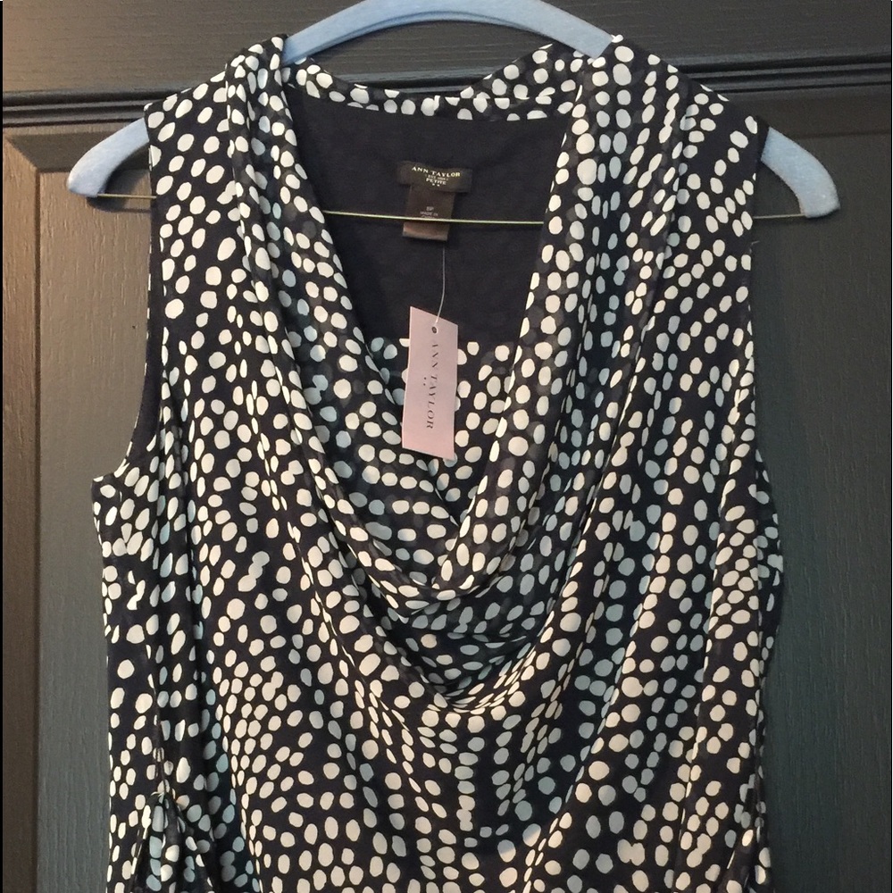 NWT Ann Taylor Petite SP Sleeveless Top